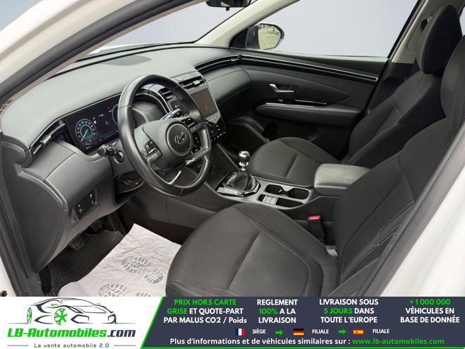 Hyundai Tucson 1.6 T-GDI 150 Hybrid 48V BVM Blanc de 2021