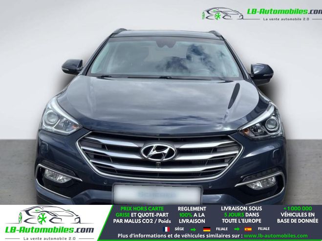Hyundai Santa Fe 2.2 CRDi 200 BVA Bleu M�tallique de 2018