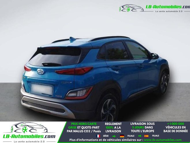 Hyundai Kona 1.6 GDi 141 Hybrid Bleu de 2022