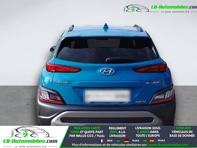 Hyundai Kona 1.6 GDi 141 Hybrid Bleu de 2022