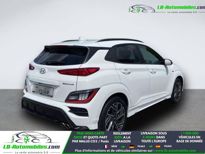 Hyundai Kona 1.0 T-GDi 120 Hybrid 48V BVA Blanc de 2023