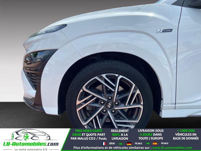Hyundai Kona 1.0 T-GDi 120 Hybrid 48V BVA Blanc de 2023