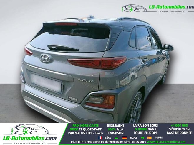Hyundai Kona 1.6 GDi 141 Hybrid Gris M�tallique de 2019