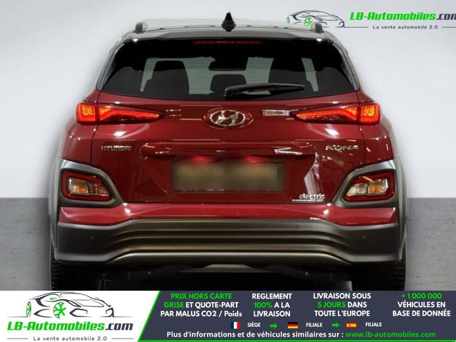 Hyundai Kona 64 kWh - 204 ch Rouge M�tallique de 2021