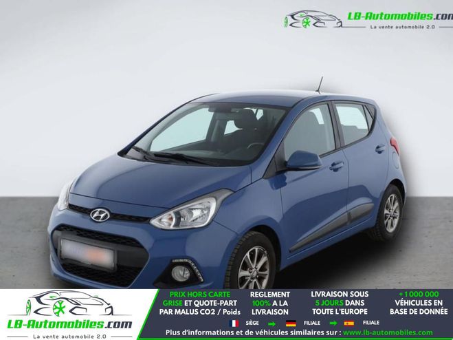 Hyundai I10 1.2 87 BVA Bleu de 2016