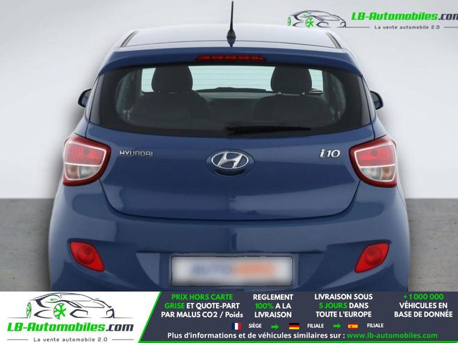 Hyundai I10 1.2 87 BVA Bleu de 2016