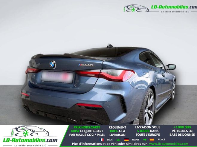 BMW Serie 4 M440i xDrive 374 ch BVA Bleu M�tallique de 2023