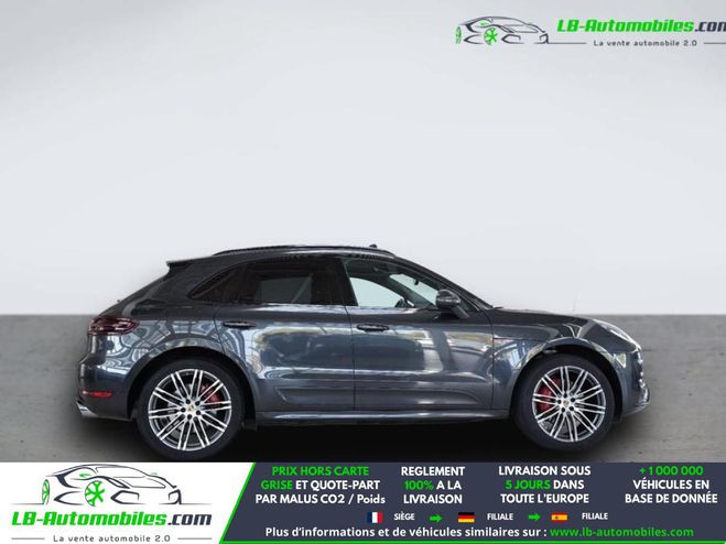 Porsche Macan Turbo 3.6 V6 400 ch Gris M�tallique de 2017