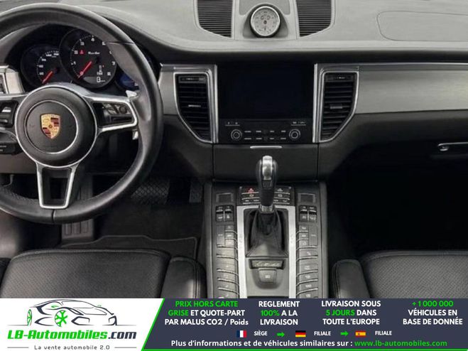 Porsche Macan Turbo 3.6 V6 400 ch Noir M�tallique de 2017