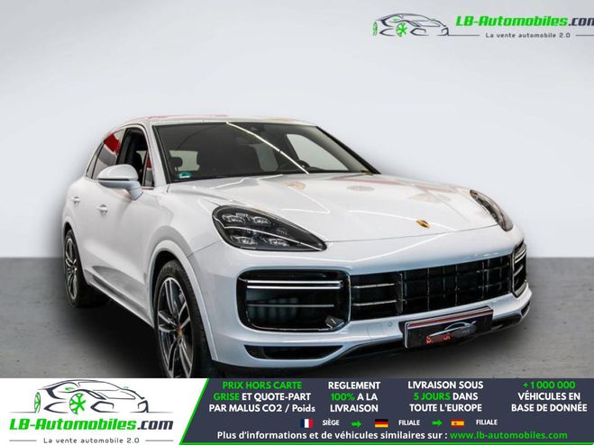 Porsche Cayenne Turbo 4.0 V8 550 ch  BVA Blanc M�tallique de 2018