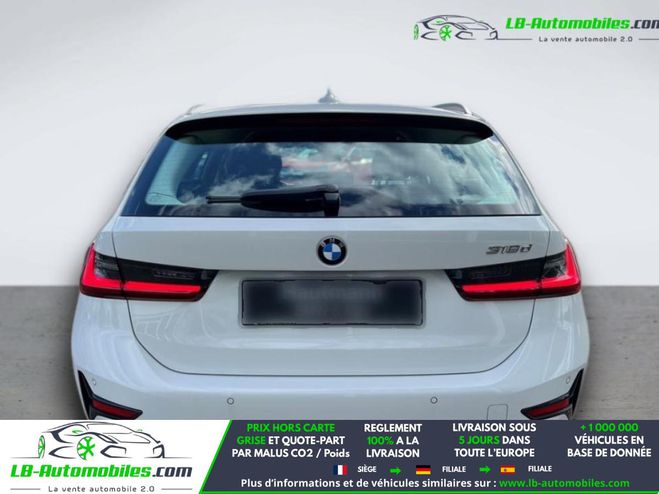 BMW Serie 3 318d 150 ch BVA Blanc de 2022