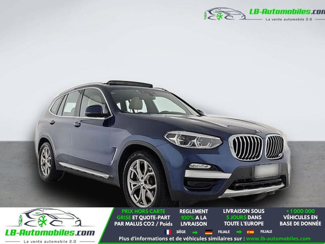 BMW X3 xDrive20d 190ch BVA Bleu M�tallique de 2018