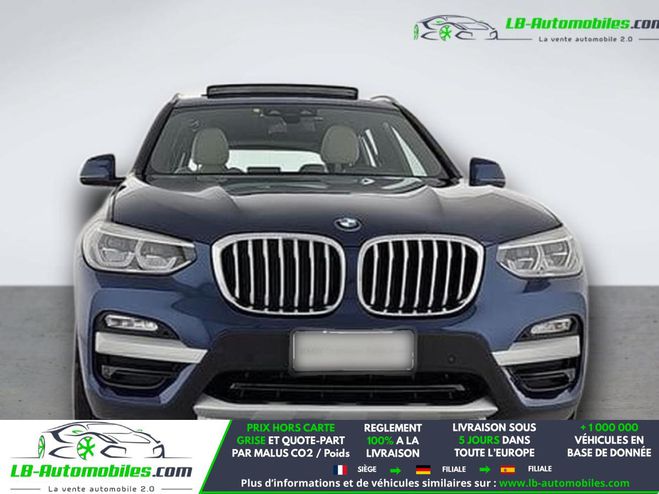 BMW X3 xDrive20d 190ch BVA Bleu M�tallique de 2018