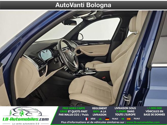 BMW X3 xDrive20d 190ch BVA Bleu M�tallique de 2018