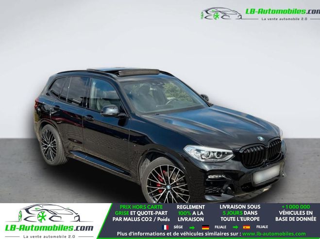 BMW X3 xDrive30d 286ch BVA Noir M�tallique de 2021