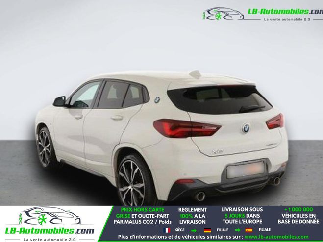 BMW X2 sDrive 20d 190 ch BVA Blanc M�tallique de 2020