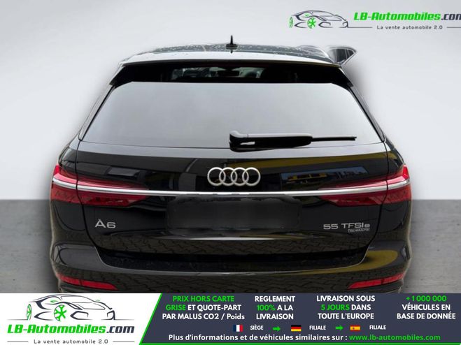 Audi A6 55 TFSIe 367 ch BVA Quattro Noir M�tallique de 2020