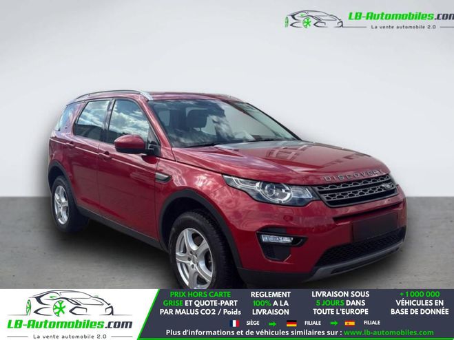 Land rover Discovery TD4 150ch BVM Rouge M�tallique de 2016
