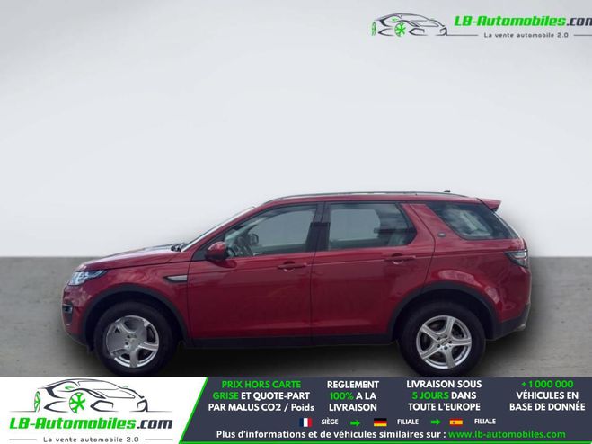 Land rover Discovery TD4 150ch BVM Rouge M�tallique de 2016