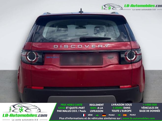 Land rover Discovery TD4 150ch BVM Rouge M�tallique de 2016