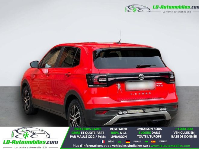 Volkswagen T Cross 1.0 TSI 95 Start/Stop BVM Rouge M�tallique de 2020