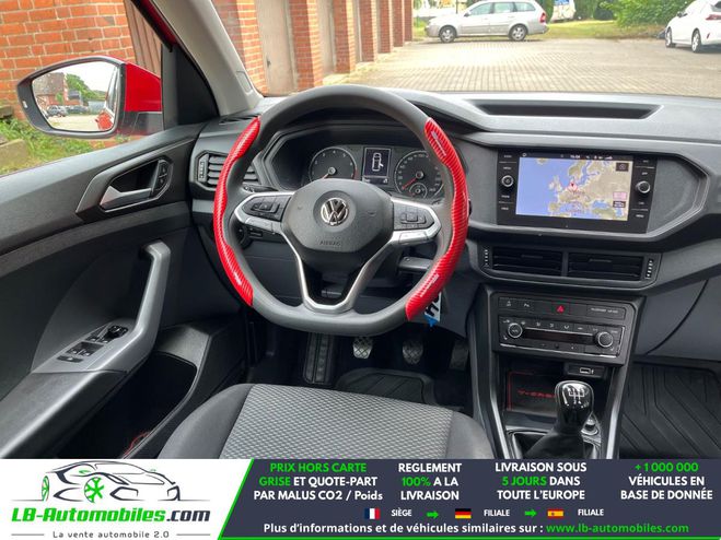 Volkswagen T Cross 1.0 TSI 95 Start/Stop BVM Rouge M�tallique de 2020