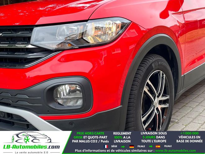 Volkswagen T Cross 1.0 TSI 95 Start/Stop BVM Rouge M�tallique de 2020