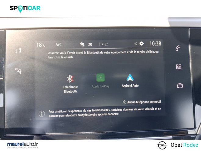 Opel Corsa Corsa Electrique 136 ch & Batterie 50 kW Grey de 2023