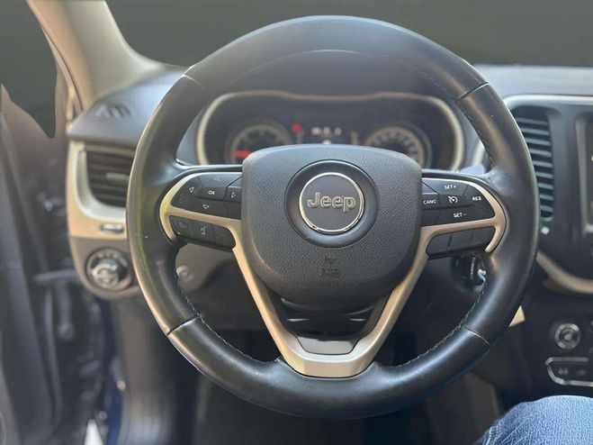 Jeep Cherokee 2.2 MULTIJET 200CH LIMITED ADVANCED TECH BLEU F de 2015