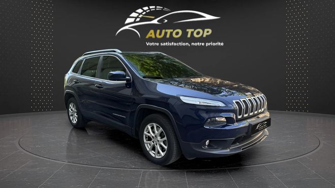 Jeep Cherokee 2.2 MULTIJET 200CH LIMITED ADVANCED TECH BLEU F de 2015