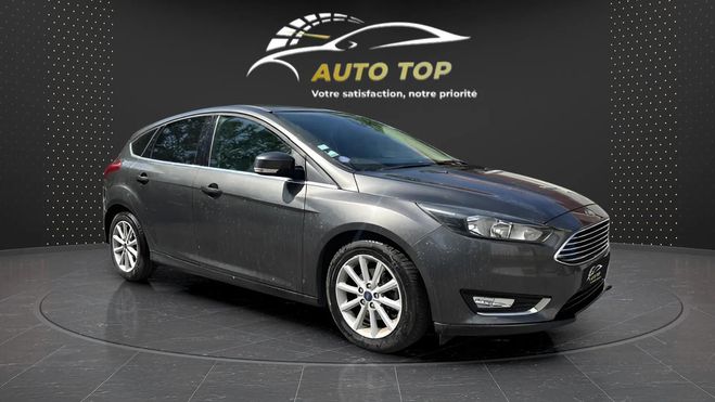 Ford Focus 1.0 ECOBOOST 125CH STOP&START TITANIUM GRIS F de 2016
