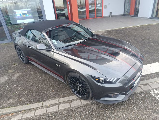 Ford Mustang Fastback VI CABRIOLET 5.0 V8 421 cv GT B Gris de 2016