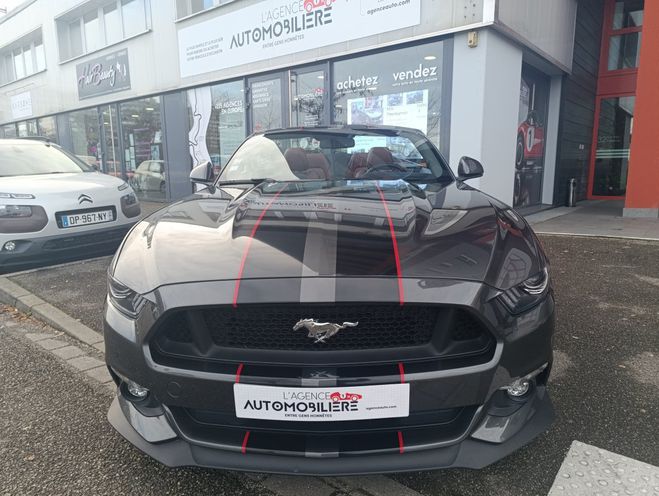 Ford Mustang Fastback VI CABRIOLET 5.0 V8 421 cv GT B Gris de 2016