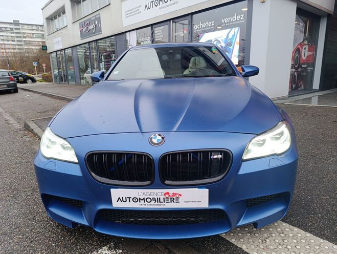 BMW M5 (F10) 4.4 Turbo V8 DKG7 560 cv Bo�te aut Bleu de 2012