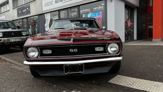 Chevrolet Camaro Cabriolet L30 327 CI Turbo Fire 5.4 L V8 Bordeaux de 1968