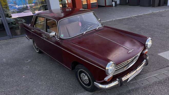Peugeot 404 1.9 D 68 cv 1974 - 57750 km - COLLECTION Bordeaux de 1974