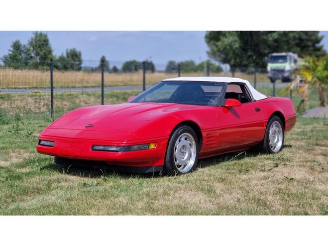Chevrolet Corvette C4 CABRIOLET 5.7 ROUGE ROUGE de 1991