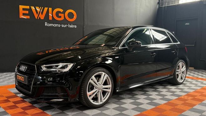 Audi A3 Sportback 2.0 TDI 150 S-LINE PLUS TOIT O Noir de 2020