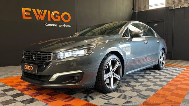 Peugeot 508 2.0 BLUEHDI 180 GT BVA CAMERA DE RECUL D Gris de 2016