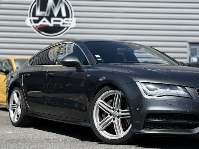 Audi A7 Sportback Quattro 3.0 V6 BiTDI 313 Tiptr GRIS FONCE de 2012