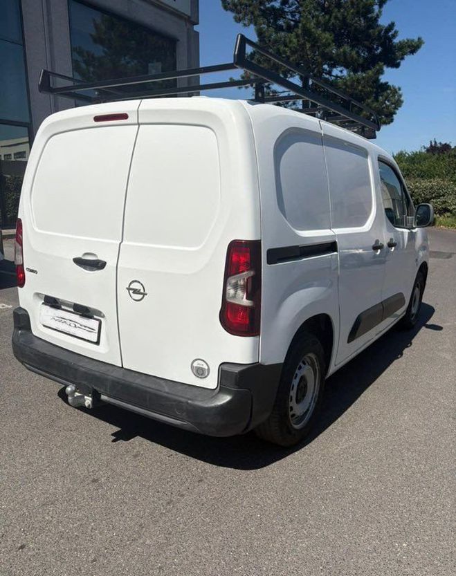 Opel Combo 1.6 TD 100Ch L1 650KG Galerie Attelage Blanc de 2019