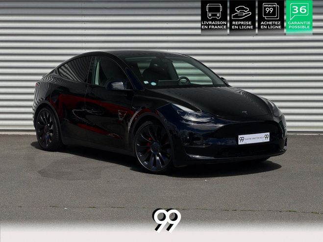 Tesla Model Y AWD PERFORMANCE 534CH LIVRAISON REPRISE  NOIR de 2022