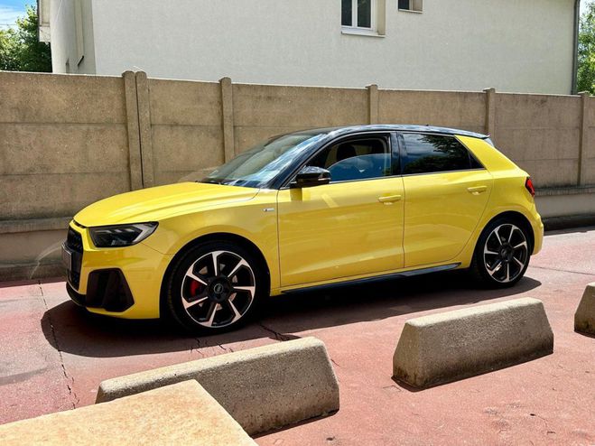 Audi A1 Sportback 40 TFSI 200 S tronic 6 S Line jaune de 2021