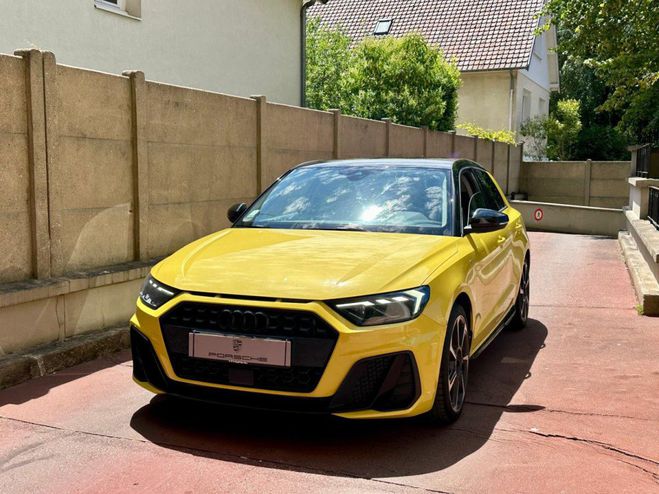 Audi A1 Sportback 40 TFSI 200 S tronic 6 S Line jaune de 2021