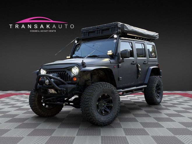 Jeep Wrangler V6 3.6 Pentastar 284 ch - V�hicule Uniqu Noir de 2013