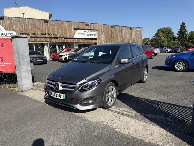 Mercedes Classe B 200 d Bva - Sensation GPS + clim camera  GRIS FONCE de 2017