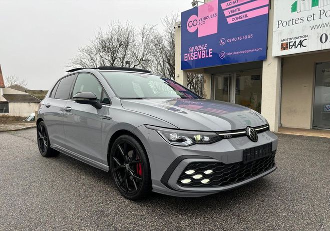 Volkswagen Golf 8 GTD 2.0 TDI 200ch ? Affichage tete hau Gris de 2024
