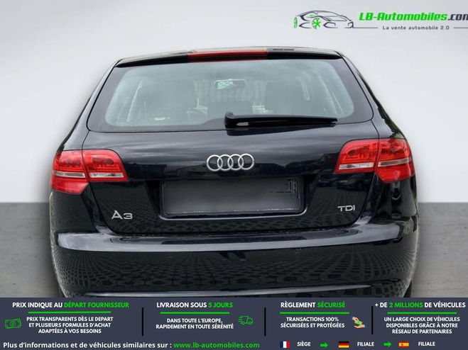 Audi A3 1.6 TDI 90 Noir M�tallique de 2013