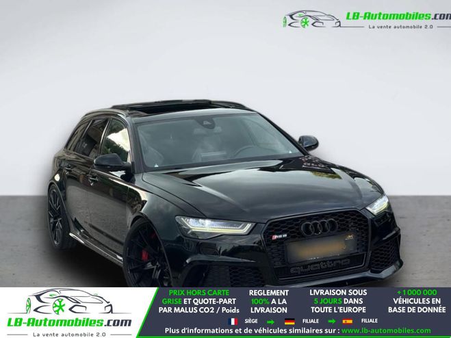 Audi RS6 V8 4.0 TFSI 605 BVA Noir M�tallique de 2016