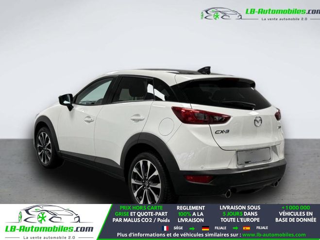 Mazda Cx 3 2.0L Skyactiv-G 121 4x2 Blanc M�tallique de 2018